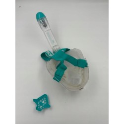 Outlet Maska do nurkowania pełnotwarzowa Cressi Java niebieski rozmiar L/XL