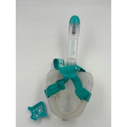 Outlet Maska do nurkowania pełnotwarzowa Cressi Java niebieski rozmiar L/XL