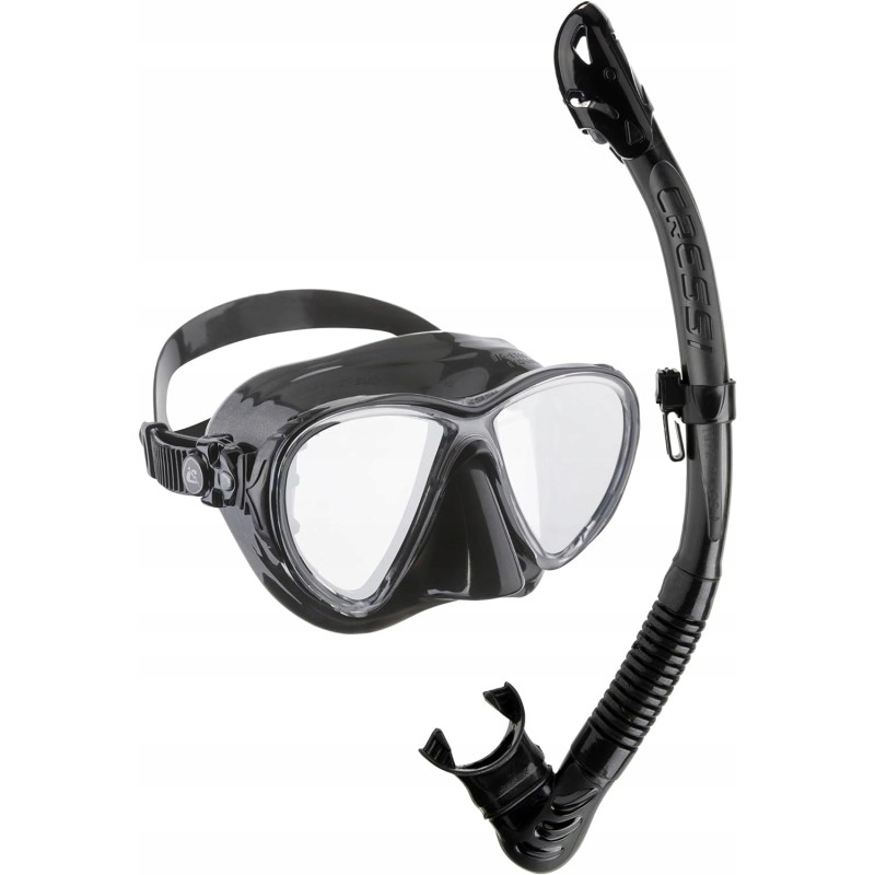 Zestaw do nurkowania Cressi BIG EYES EVOLUTION czarny dla dorosłych OPIS