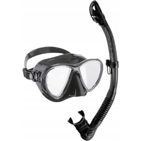 Zestaw do nurkowania Cressi BIG EYES EVOLUTION czarny dla dorosłych OPIS