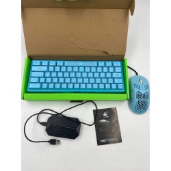 Outlet Klawiatura Mysz Przewodowa Adapter Kontrolera RGB 12000DPI OPIS