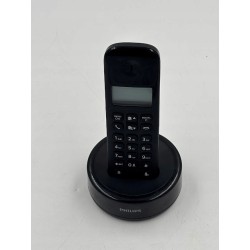 Outlet Telefon bezprzewodowy Philips D1601B/01 tryb głośnomówiący OPIS
