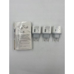 Ładowarka USB, 3-pak 2,1 A/5 V adapter do szybkiego ładowania Nisiyama