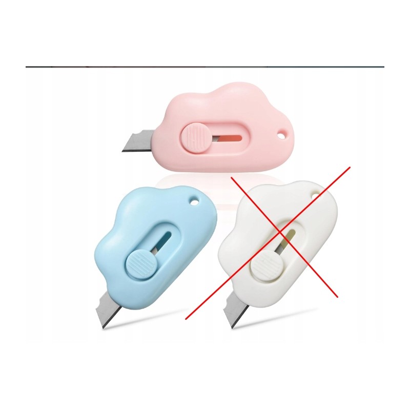 Mabor Mini nóż do otwierania pudełek 2 szt 5,7 x 3,8 x 1,4 cm praktyczny