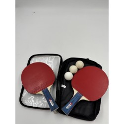 Outlet Zestaw do tenisa stołowego JOOLA rakietki piłeczki pokrowiec 40 mm
