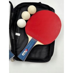 Outlet Zestaw do tenisa stołowego JOOLA rakietki piłeczki pokrowiec 40 mm