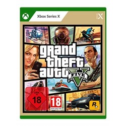 Outlet Grand Theft Auto V Xbox Series X pudełkowa gry akcji PEGI 18 HDR10