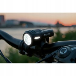 Oświetlenie rowerowe przednie Sigma Sport Aura 45 czas pracy 21 h 2 tryby