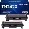 Outlet Toner kompatybilny z TN2420 Brother czarny 2 sztuki OPIS