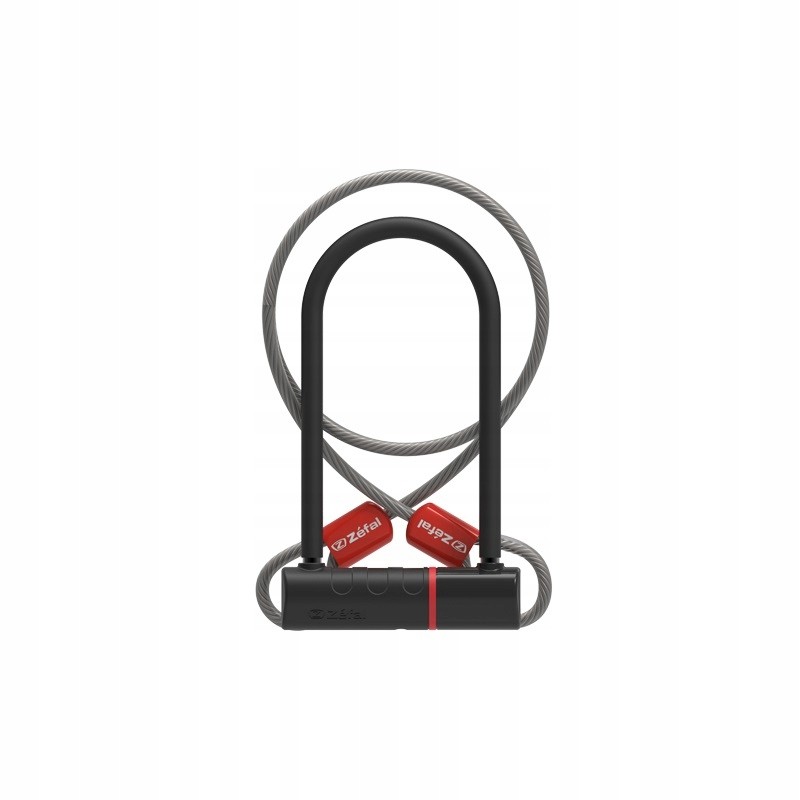 Outlet Zapięcie rowerowe Zefal ULock 115x230/11mm kabel 120cm średnica 25mm
