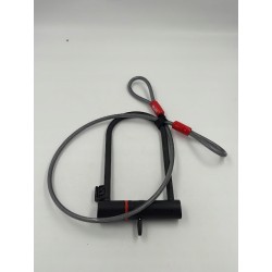 Outlet Zapięcie rowerowe Zefal ULock 115x230/11mm kabel 120cm średnica 25mm
