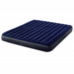 Outlet Materac dwuosobowy Intex 64755 203 x 183 x 25 cm niebieski OPIS