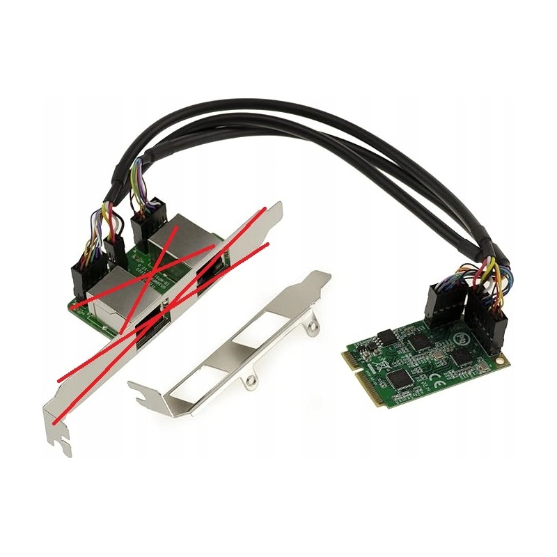 Karta Mini PCIe MiniPCIe KALEA-INFORMATIQUE 2 porty 2.5 Gigabit OPIS Karta Mini PCIe MiniPCIe KALEA-INFORMATIQUE 2 porty 2.5 Gigabit OPIS