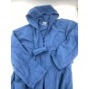 Outlet IRGE Szlafrok z kapturem z mikrofibry unisex XL niebieski OPIS