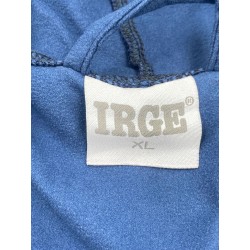 Outlet IRGE Szlafrok z kapturem z mikrofibry unisex XL niebieski OPIS