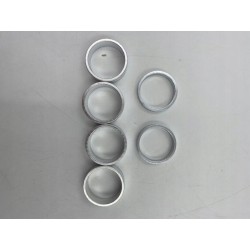 PLATT Podkładki dystansowe do roweru Ahead 1" 5 mm/10 mm 6 sztuk