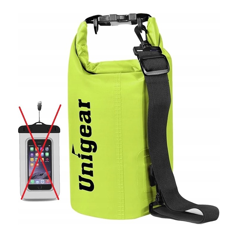 Outlet Unigear Dry Bag Wodoodporna torba żółta 10 litrów PCW 500D OPIS Outlet Unigear Dry Bag Wodoodporna torba żółta 10 litrów PCW 500D OPIS