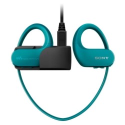 USZKODZONY MP3 Sony NW-WS413L niebieski pojemność 4 GB akumulatorowe OPIS