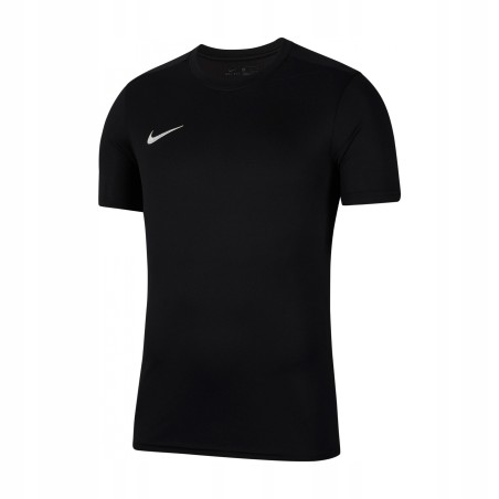 KOSZULKA DZIECIĘCA TRENINGOWA NIKE DRY PARK VII JSY SS CZARNA rozmiar XS
