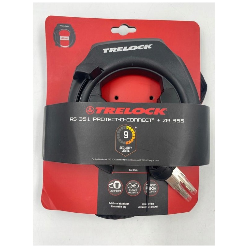 TRELOCK RS 351 Protect-O-Connect Blokada ramy/pierścienia TMP-061-R17 TRELOCK RS 351 Protect-O-Connect Blokada ramy/pierścienia TMP-061-R17