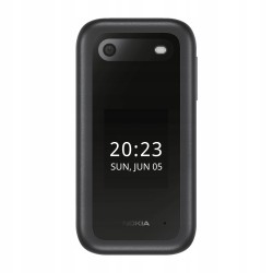 USZKODZONY Telefon komórkowy Nokia 2660 Flip 48 MB / 128 MB 4G (LTE) czarny
