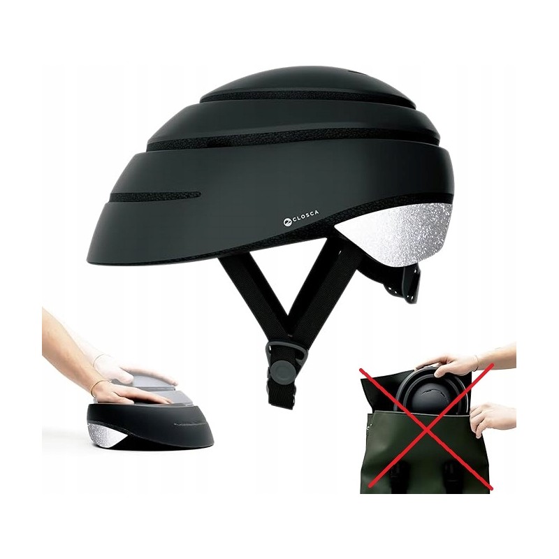 Outlet Closca Składany kask rowerowy dla dorosłych rozmiar M 56-59 cm OPIS