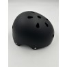 Outlet Kask dziecięcy MoMi Mimi 48-55 cm czarny matowy zgodny z EN1078