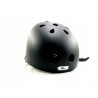 Outlet Kask dziecięcy MoMi Mimi 48-55 cm czarny matowy zgodny z EN1078