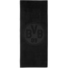 Borussia Dortmund BVB ręcznik kąpielow 180 x 70 cm czarny 100% bawełna