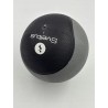 Outlet Sveltus Piłka Medyczna Gumowa Czarna/Szara waga 1 kg