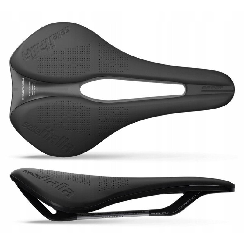 Siodełko Selle Italia Novus Evo Boost Superflow 145 mm pokrycie Soft-Tek