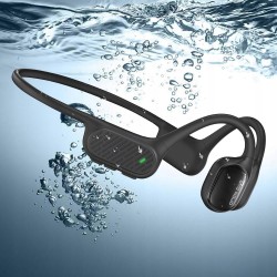 USZKODZONY BNARQP słuchawki przewodzące dźwięk przez kości Bluetooth IP68