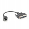 Outlet Kabel sieciowy DB25 męski na RJ45 żeński do lasera oświetleniowego