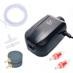 Outlet Pawfly Pompa powietrza do akwarium 4 l/min z podwójnym wylotem
