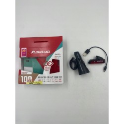 Outlet Sigma Sport Zestaw oświetleniowy Aura 100 USB/Blaze Link OPIS