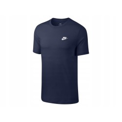 Outlet Koszulka Nike Sportswear Club AR4997 410 rozmiar M oddychający OPIS