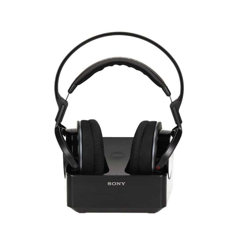 USZKODZONY Słuchawki bezprzewodowe nauszne Sony MDR-RF855RK zasięg 100 m USZKODZONY Słuchawki bezprzewodowe nauszne Sony MDR-RF855RK zasięg 100 m