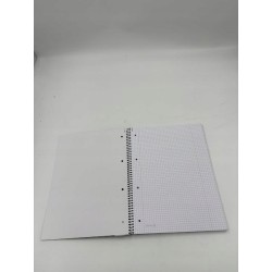 Outlet Notes format A4 Brunnen czarny solidna budowa 90 g/m² 80 stron