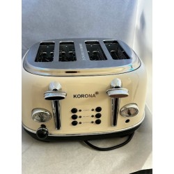 Outlet Toster Korona 21676 srebrny/szary 1630 W regulacja temperatury OPIS