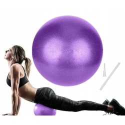 KYYLZ Piłka do Ćwiczeń Mini Piłka do Jogi i Fitnessu 17-25 cm fioletowa