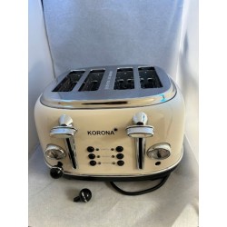 Outlet Toster Korona 21676 srebrny/szary 1630 W regulacja temperatury OPIS