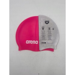 Outlet Czepek pływacki dla dzieci Silikon Arena różowy silikonowy
