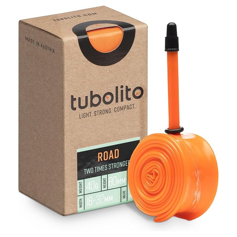Outlet Dętka rowerowa Tubolito Road 700x18/32C z wentylem Presta 80mm OPIS Outlet Dętka rowerowa Tubolito Road 700x18/32C z wentylem Presta 80mm OPIS