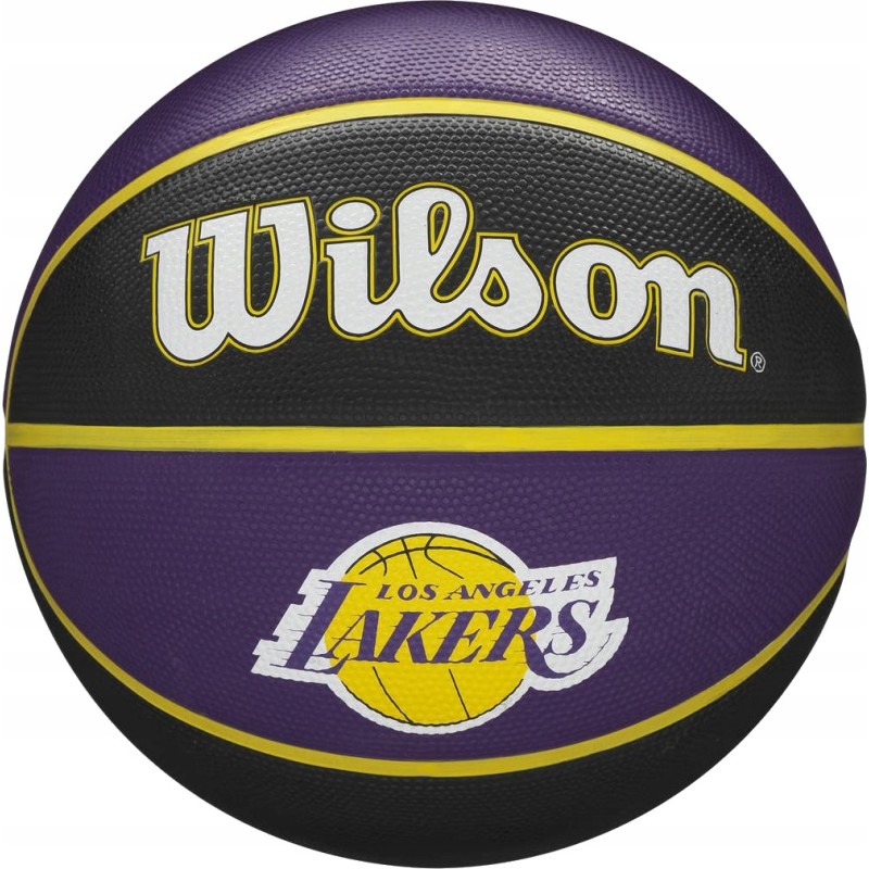 Outlet Piłka do koszykówki Wilson Lakers rozmiar 7 wytrzymała OPIS Outlet Piłka do koszykówki Wilson Lakers rozmiar 7 wytrzymała OPIS