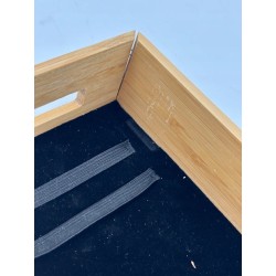 Outlet iCozzier Mini bambusowy stojak na urządzenia elektroniczne organizer