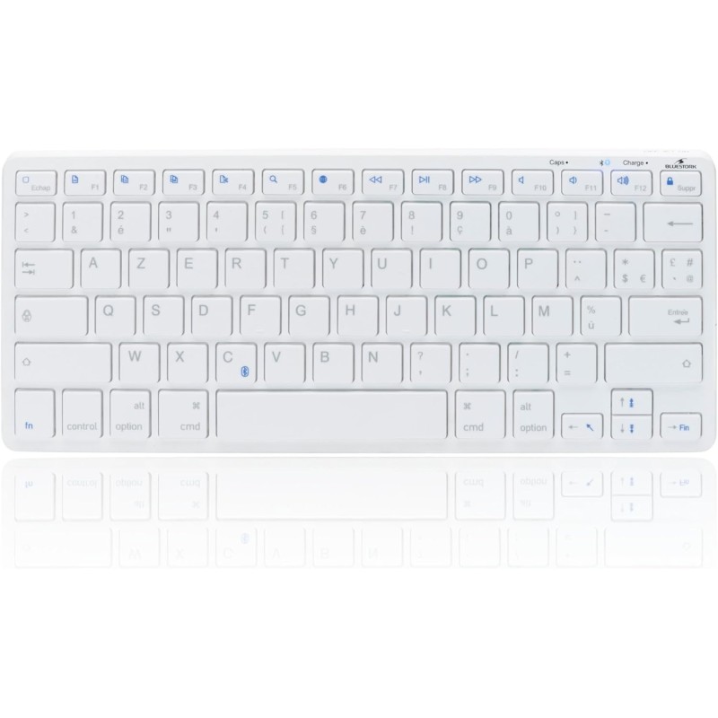 Outlet Bluestork Mini klawiatura Mac bezprzewodowa układ AZERTY francuski