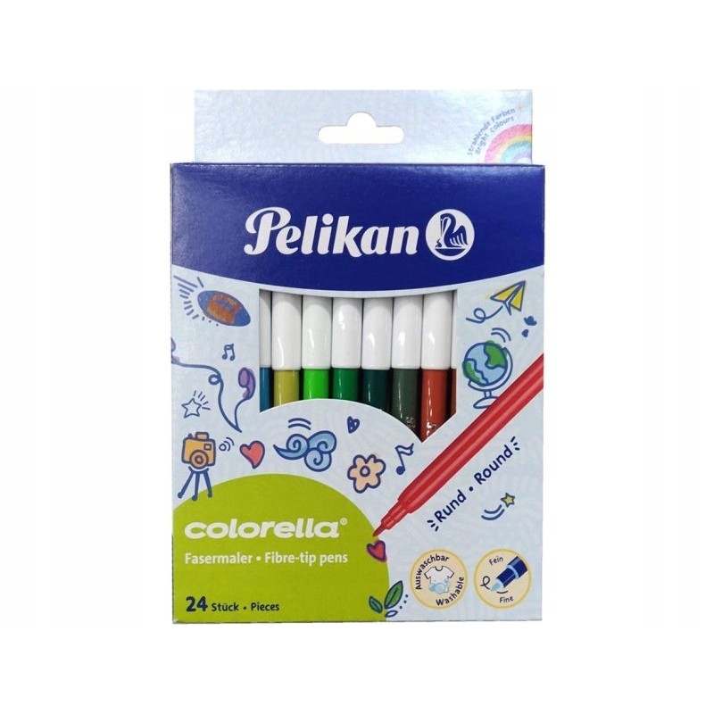 Flamastry Pelikan 24 szt.