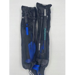 Outlet Anykuu Kijki trekkingowe do Nordic Walkingu składane 110-130 cm OPIS