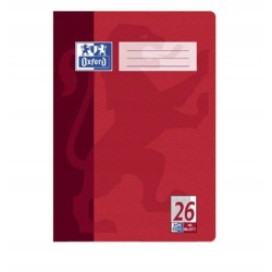Outlet Zeszyt w kratkę z marginesem A4 Oxford 16 kartek gramatura 90 g/m²