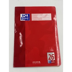 Outlet Zeszyt w kratkę z marginesem A4 Oxford 16 kartek gramatura 90 g/m²